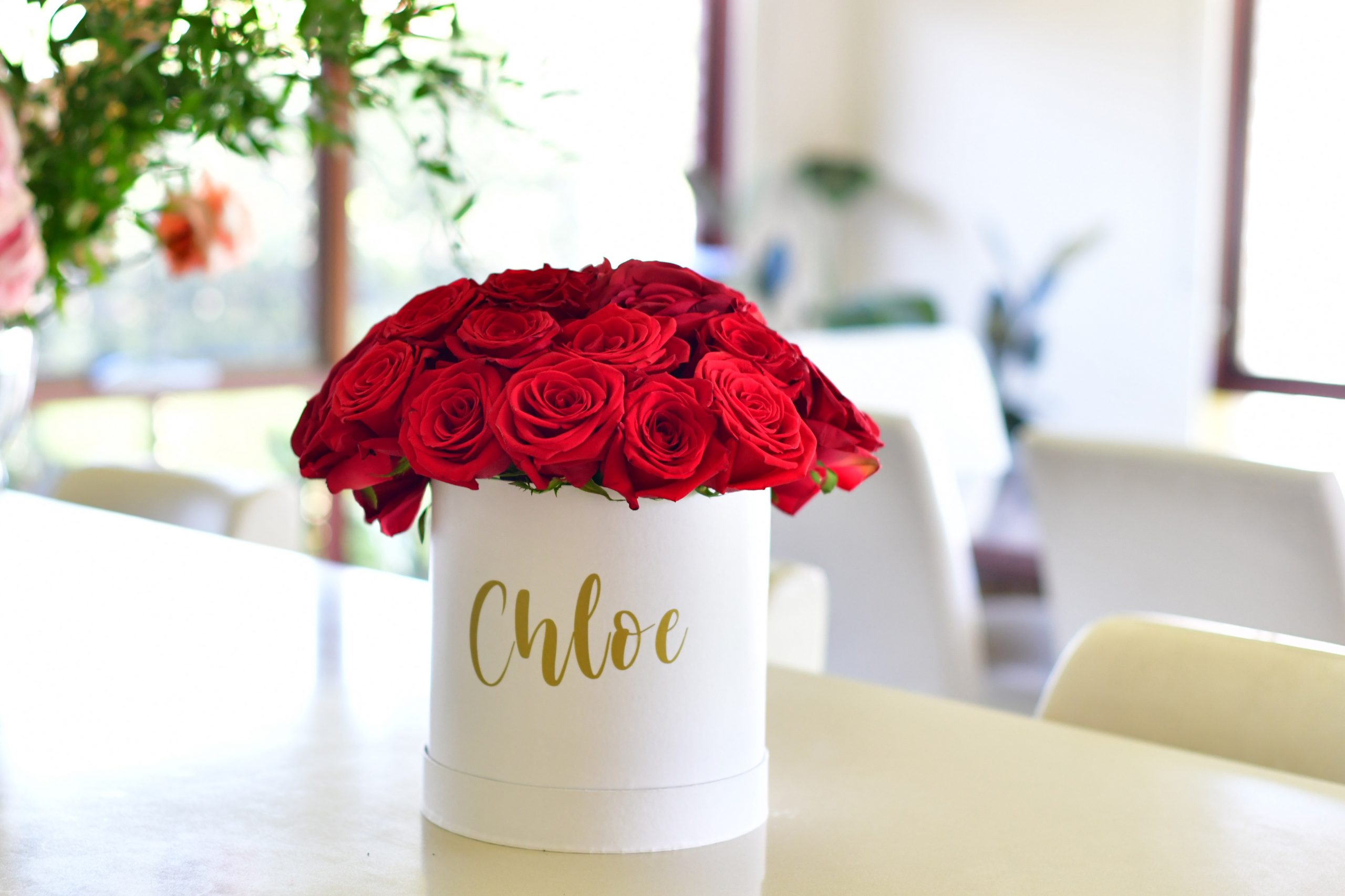 Send your love on Valentine's Day with beautiful roses in a classic rose box