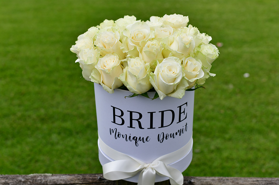 Bridal Personalised Rose Box Sydney