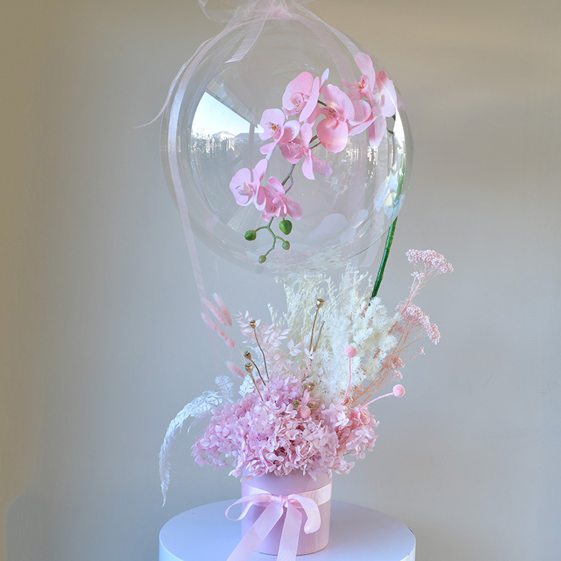 Dried Flowers & Balloon Bouquet Sydney Delivery