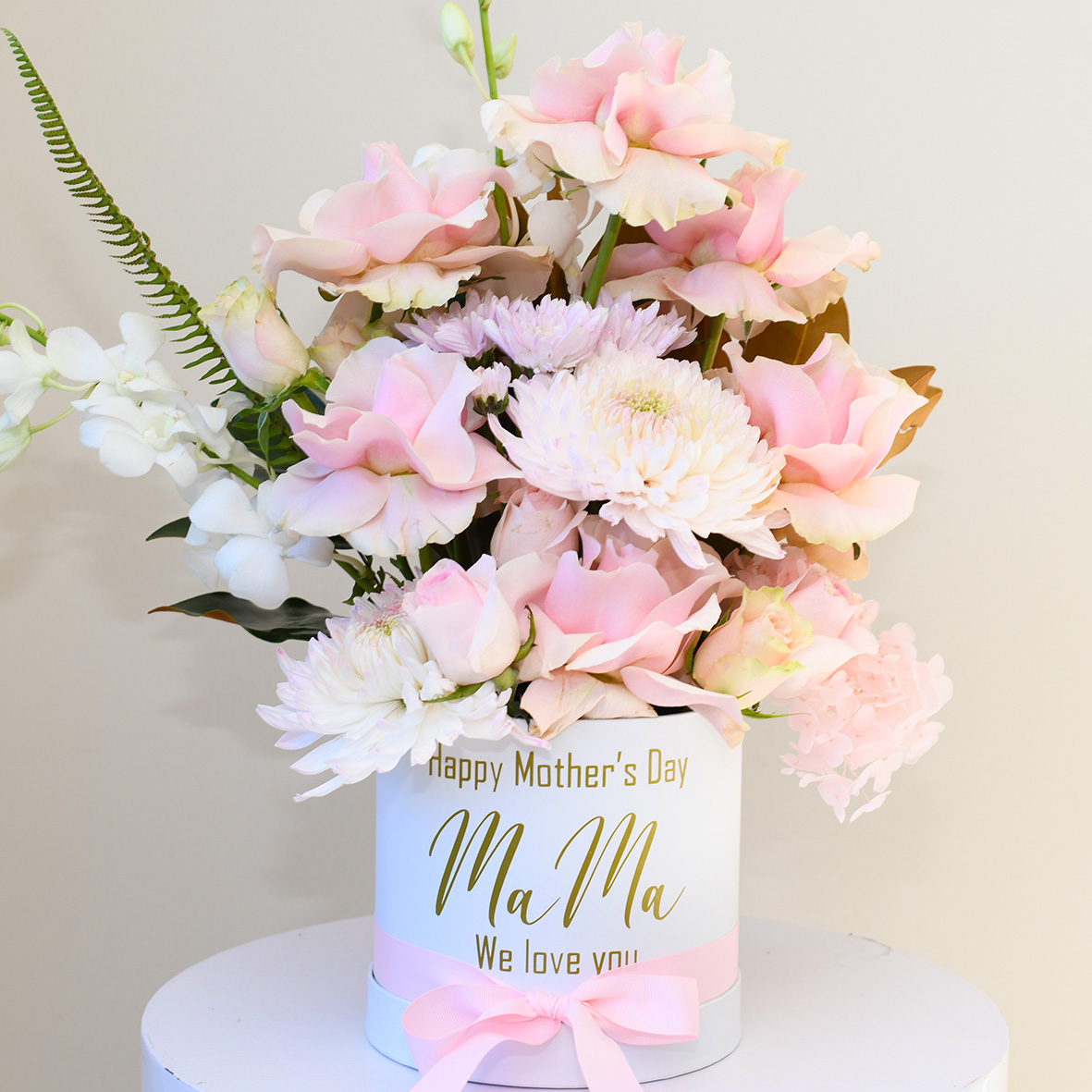 Mother's Day Flowers - Personalised Flowers in a Box Sydney Delivery