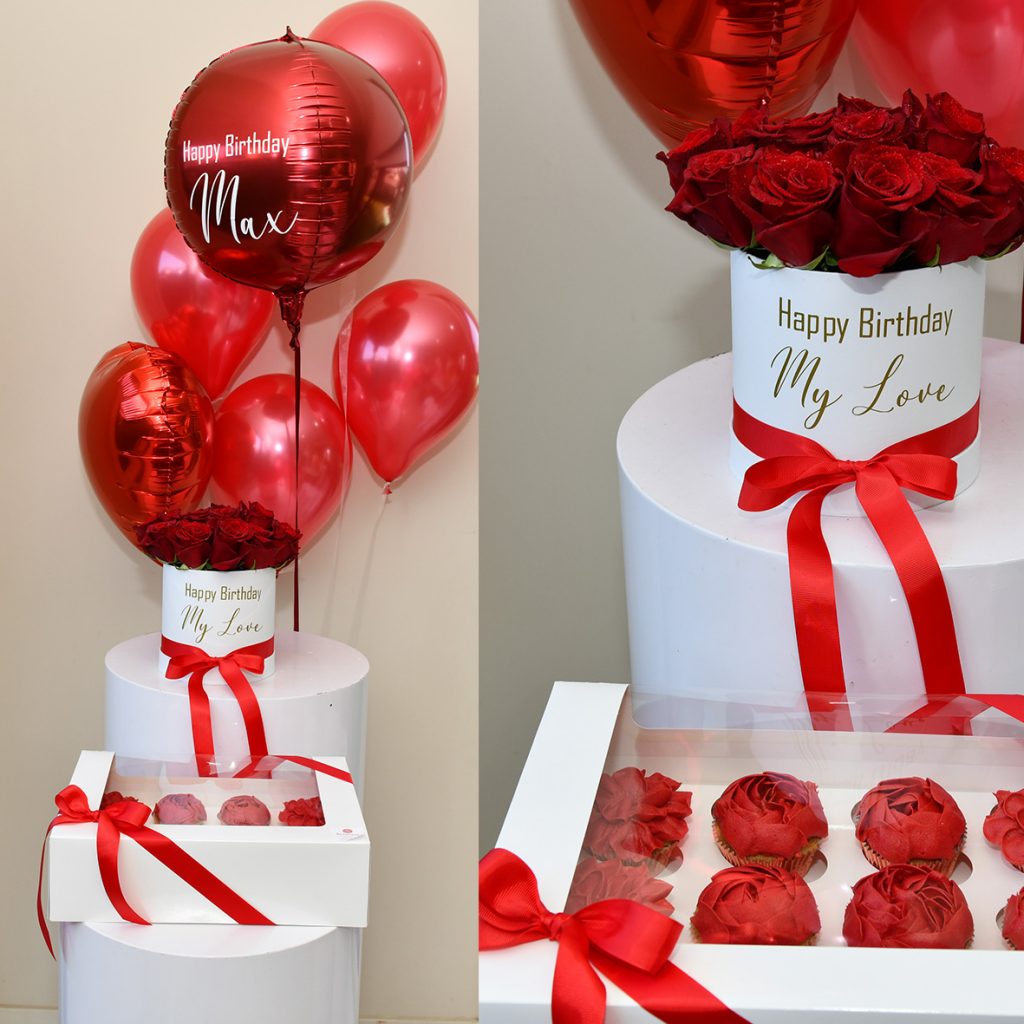 Cakes and Flowers Delivery  Sydney - WOWGIFTS ROSEBOX