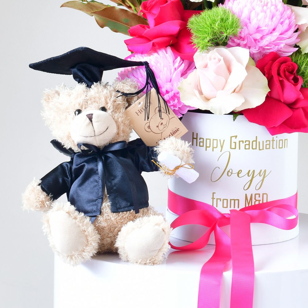 Personalised Graduation Rose Box 