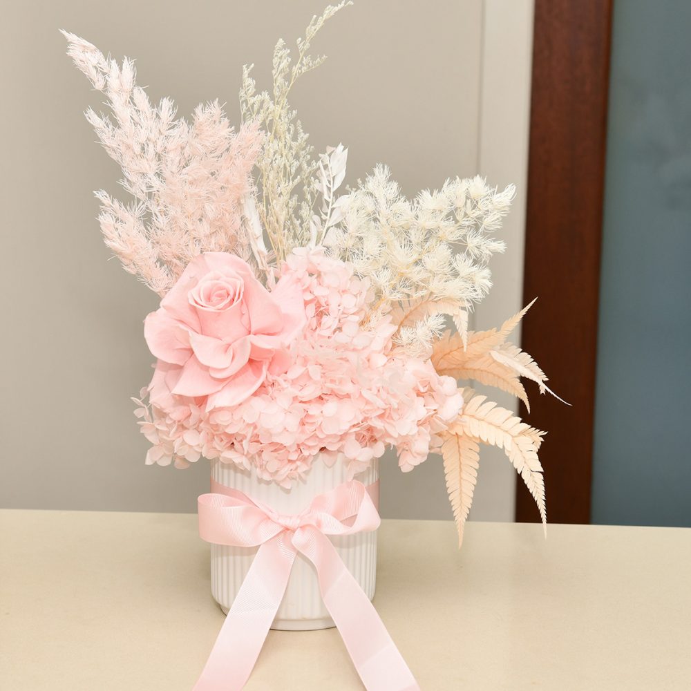 Mini Pink Dried Flowers Mothers Day Special Edition
