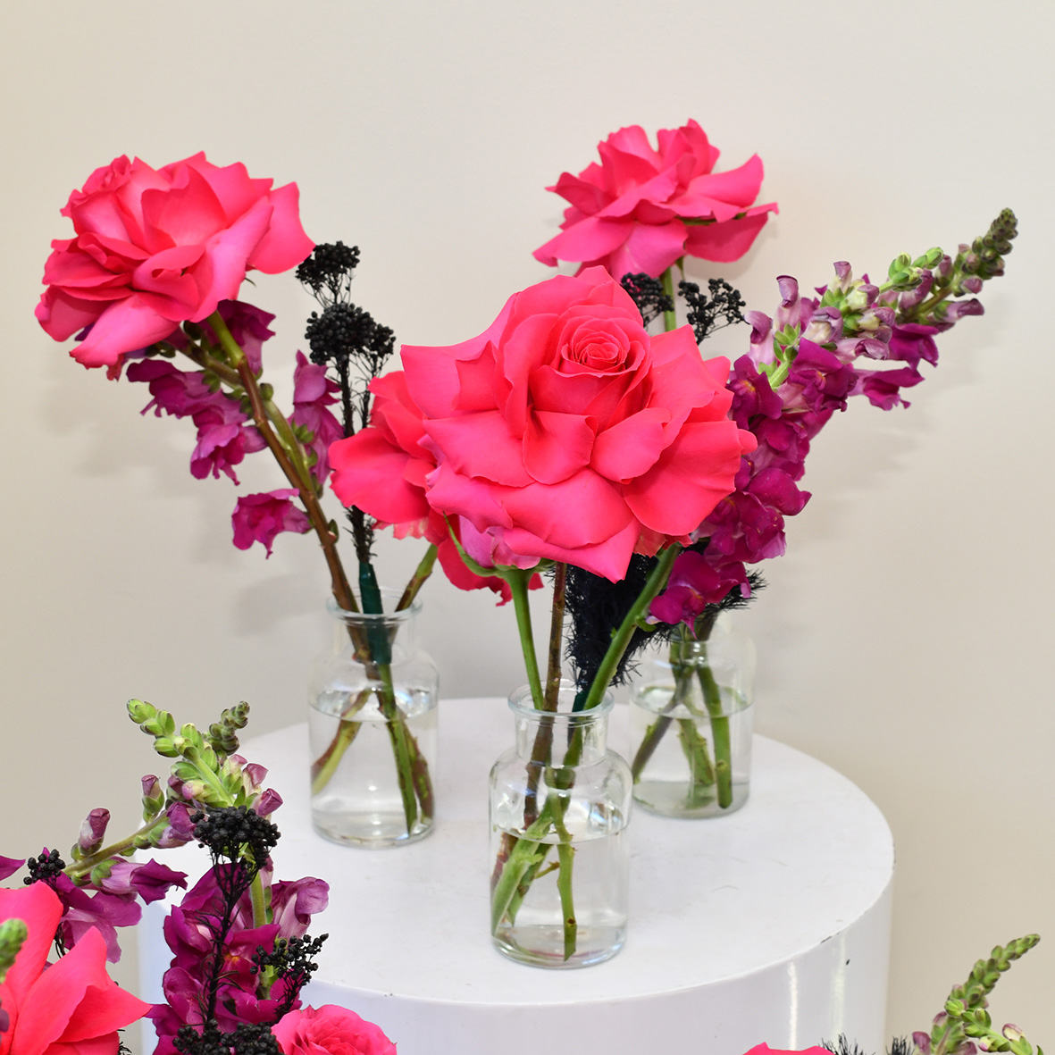 Floral Arrangements for Events - Posy Jars - POSY102