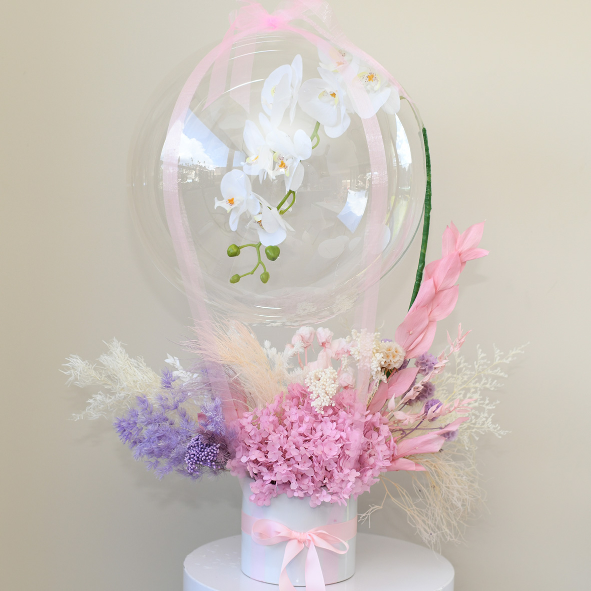 Dried Flowers & Balloon Bouquet Sydney Delivery