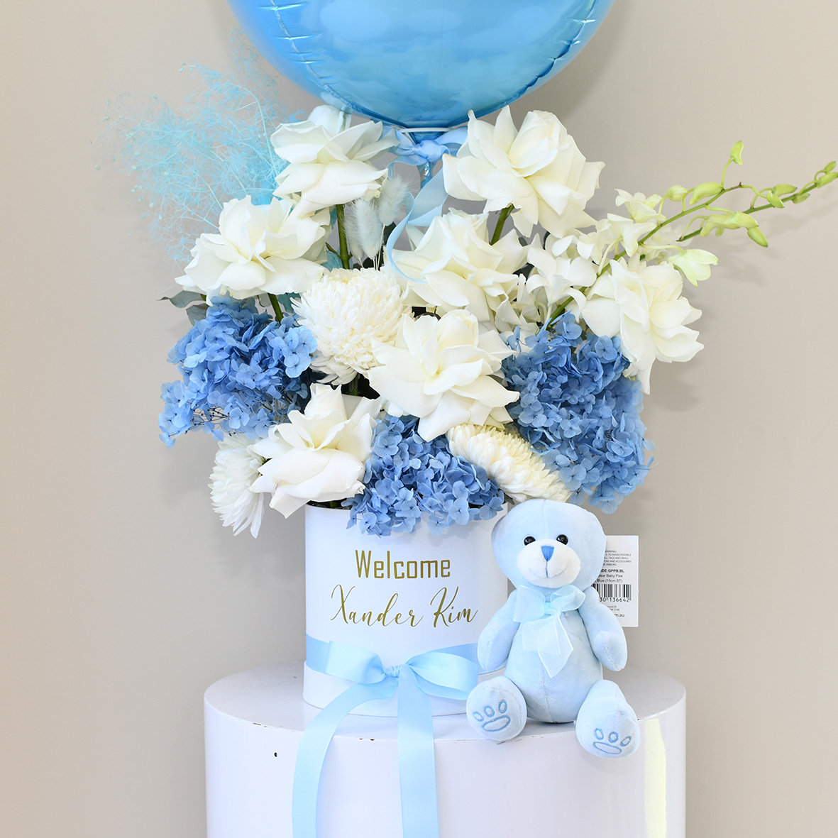 Personalised New Baby Flowers and Balloons Sydney Delivery 